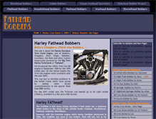 Tablet Screenshot of fathead-bobbers.com